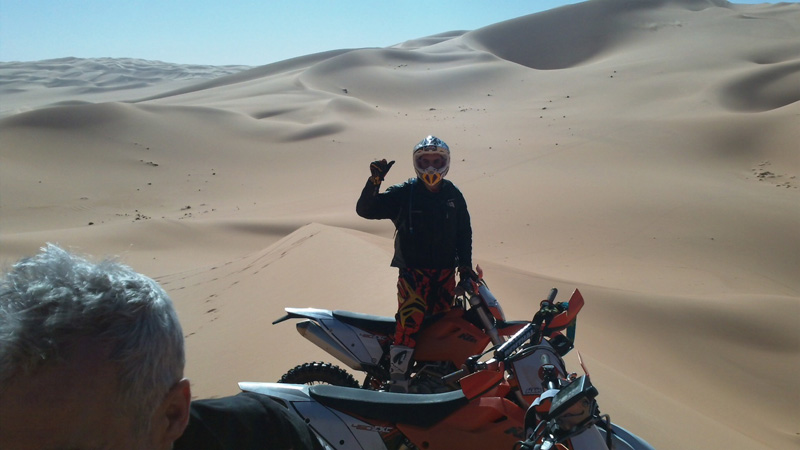 Entrevista a Julen Huarte tras su viaje a Libia